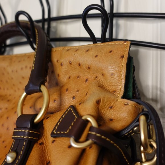 Dooney & Bourke Satchel- Vintage tan and brown - Picture 5 of 16